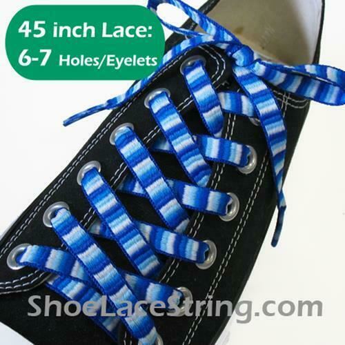 45INCH Long, Rainbow Striped ShoeLace Strings 1Pair-FREE SHIPPING