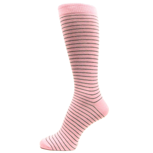 Spotlight Hosiery Elite Quality PINK Mens Striped/Plain Dress Socks-FREE SHIP