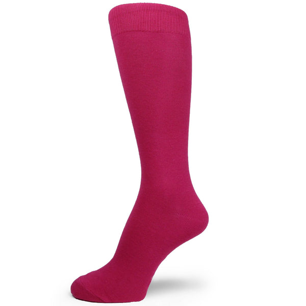 Spotlight Hosiery Elite Quality PINK Mens Striped/Plain Dress Socks-FREE SHIP