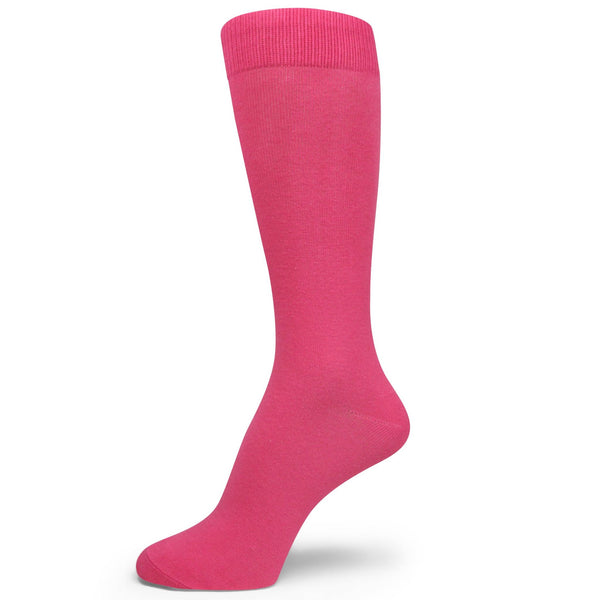 Spotlight Hosiery Elite Quality PINK Mens Striped/Plain Dress Socks-FREE SHIP