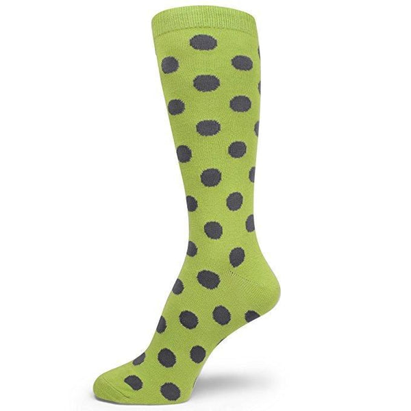 St Patrick's day Green Irish Shamrock Mens Green Socks/Tie(Clover Argyle Stripe)