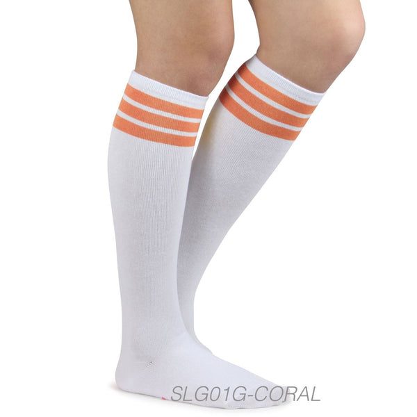 Spotlight Hosiery Elite Quality Women's Retro Old School Knee Sock-FREE SHIPPING