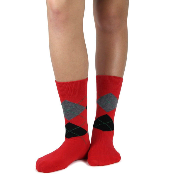 Spotlight Hosiery Elite Quality Ring Bearer/Junior Groomsmen Argyle Kids Socks