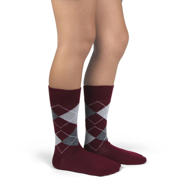 Spotlight Hosiery Elite Quality Ring Bearer/Junior Groomsmen Argyle Kids Socks