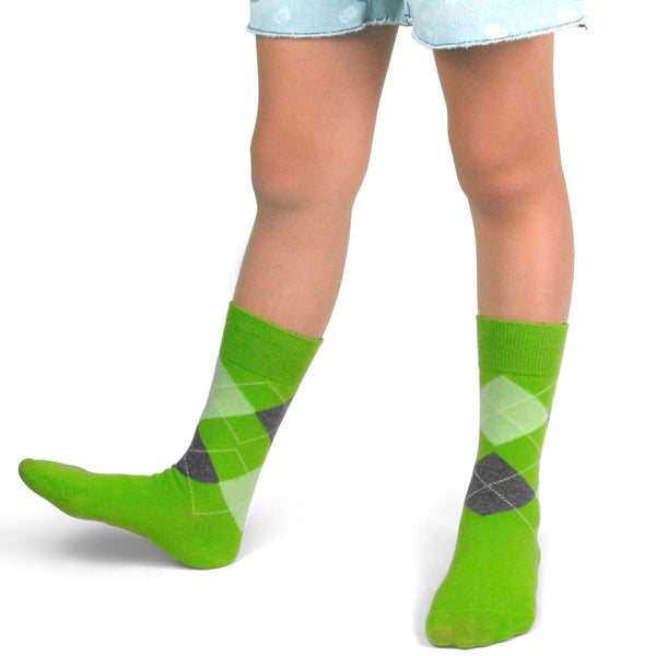 Spotlight Hosiery Elite Quality Ring Bearer/Junior Groomsmen Argyle Kids Socks