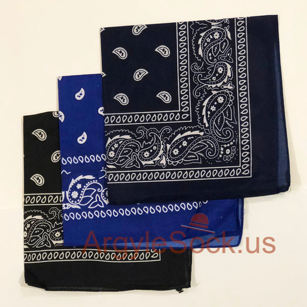3/6 Pack Reusable Bandana, DIY Make Your Own Face Mask Supply -FREE SHIPPING
