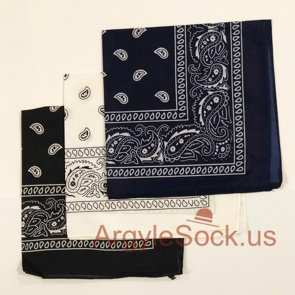 3/6 Pack Reusable Bandana, DIY Make Your Own Face Mask Supply -FREE SHIPPING