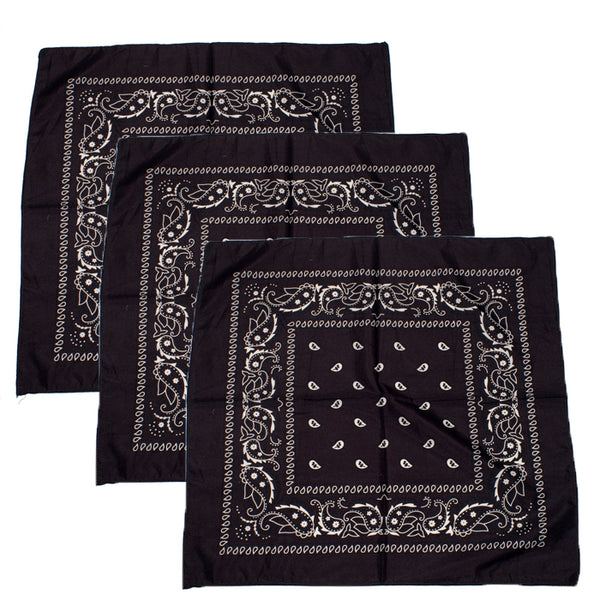 3/6 Pack Reusable Bandana, DIY Make Your Own Face Mask Supply -FREE SHIPPING