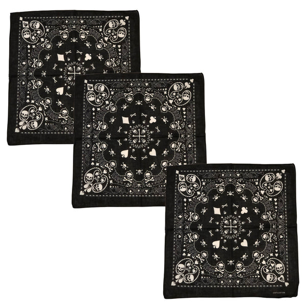 3/6 Pack Reusable Bandana, DIY Make Your Own Face Mask Supply -FREE SHIPPING