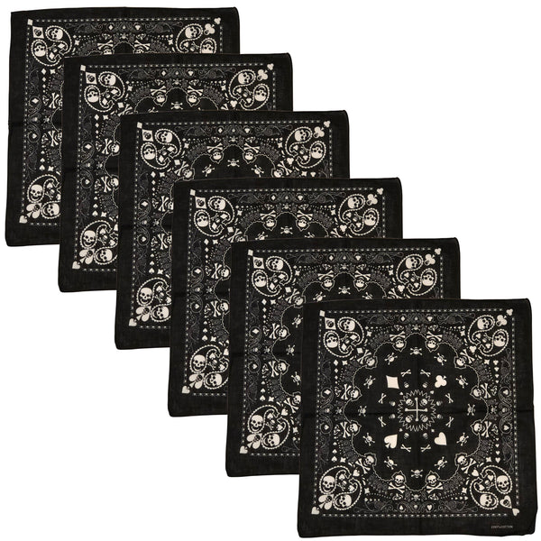 3/6 Pack Reusable Bandana, DIY Make Your Own Face Mask Supply -FREE SHIPPING