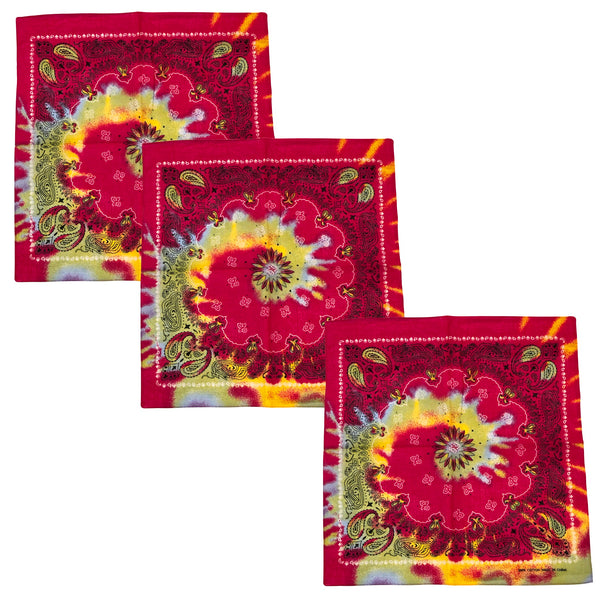 3/6 Pack Reusable Bandana, DIY Make Your Own Face Mask Supply -FREE SHIPPING