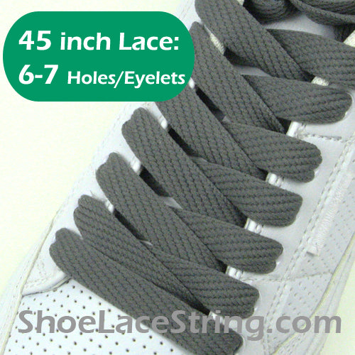 45INCH Long, Wide/Fat(12mm, 1/2") Shoe Laces Sneaker Strings 1Pair-FREE SHIPPING