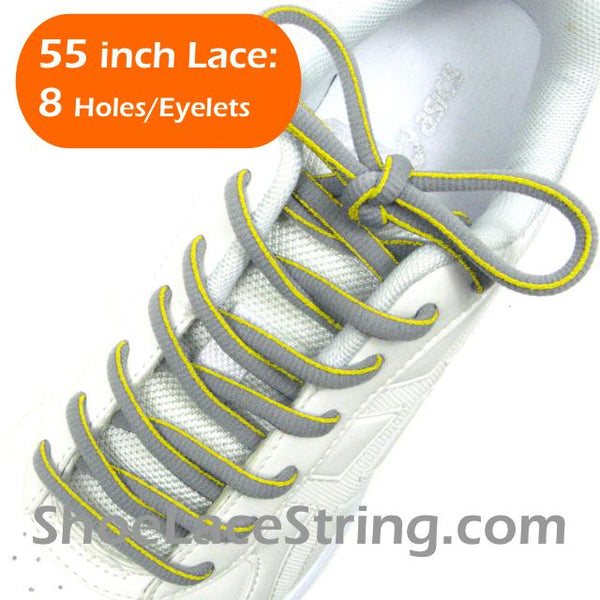 55INCH Long, Oval Single/Double Colored ShoeLaces Strings 1Pair-FREE SHIPPING