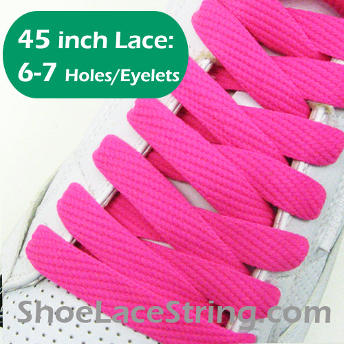 45INCH Long, Wide/Fat(12mm, 1/2") Shoe Laces Sneaker Strings 1Pair-FREE SHIPPING