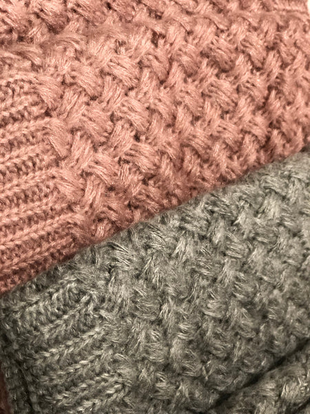 Neck Warmer for Women Tube Scarf/Gaiter for Cold Weather - Pink, Gray, Black etc Adult One Size, Plus Size, Kids Size