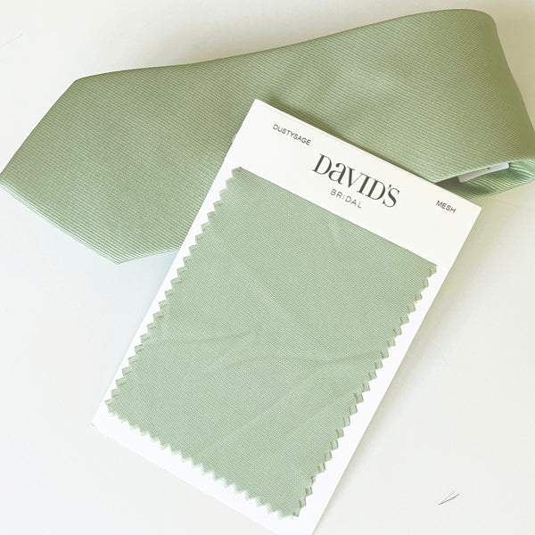 Sage Green Tie (Adult/Junior Dusty Sage Tie & Kids Bow Tie)