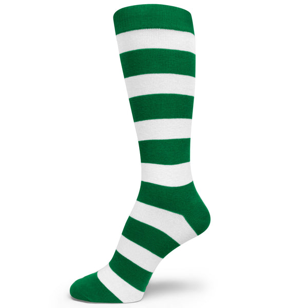 Spotlight Hosiery Elite Quality Waldo/Bee Costume Mens Stripe Socks (XL option)