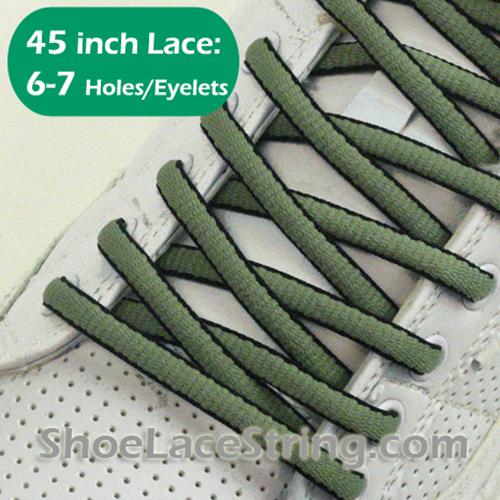 45INCH Long, Oval Single/Double Colored ShoeLaces Strings 1Pair-FREE SHIPPING