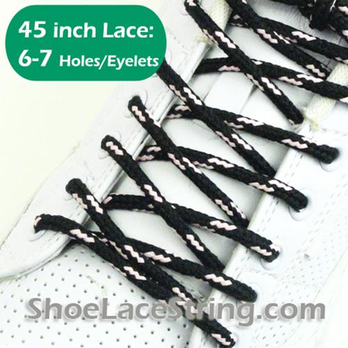 45INCH Long, Round Single /Double Colored Shoe Laces Strings 1Pair-FREE SHIPPING