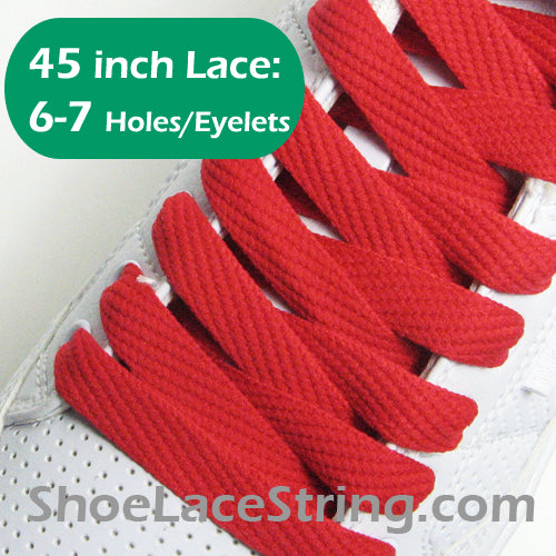 45INCH Long, Wide/Fat(12mm, 1/2") Shoe Laces Sneaker Strings 1Pair-FREE SHIPPING
