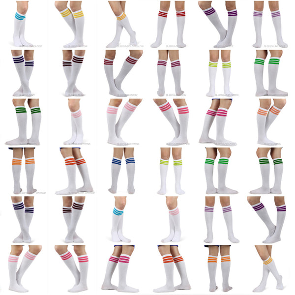 Spotlight Hosiery Elite Quality Women's Retro Old School Knee Sock-FREE SHIPPING