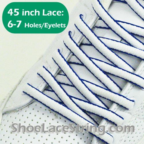 45INCH Long, Oval Single/Double Colored ShoeLaces Strings 1Pair-FREE SHIPPING