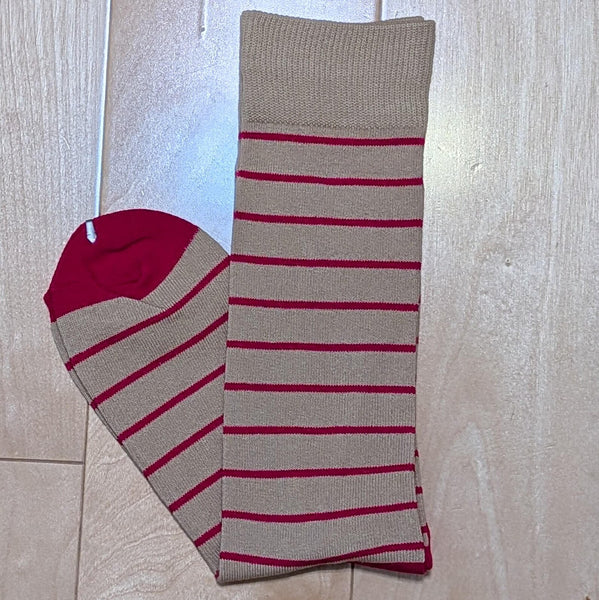Men's Thin Stripe Dress Socks - additional photo