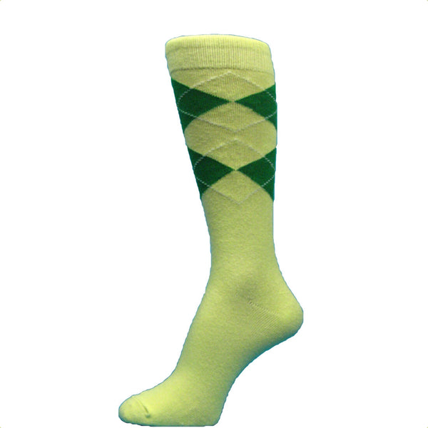 Spotlight Hosiery Men's Groomsmen Wedding Argyle Dress Socks MA007