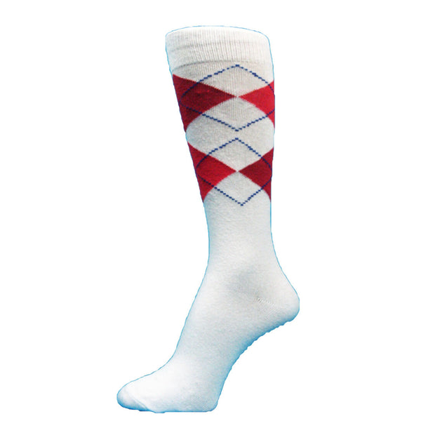 Spotlight Hosiery Men's Groomsmen Wedding Argyle Dress Socks MA011