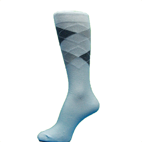 Spotlight Hosiery Men's Groomsmen Wedding Argyle Dress Socks MA013