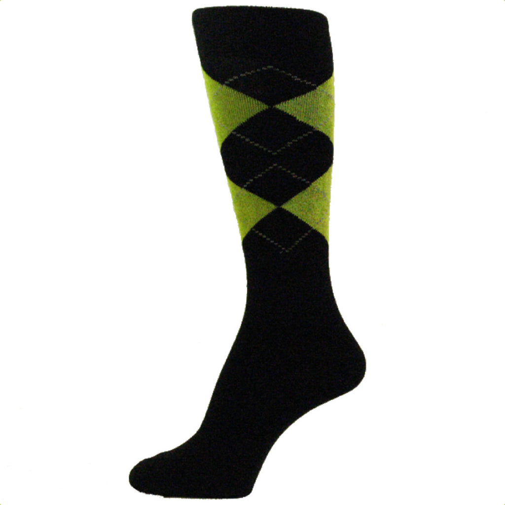 lime green dress socks Men's Hot Lime Green Socks TieMart