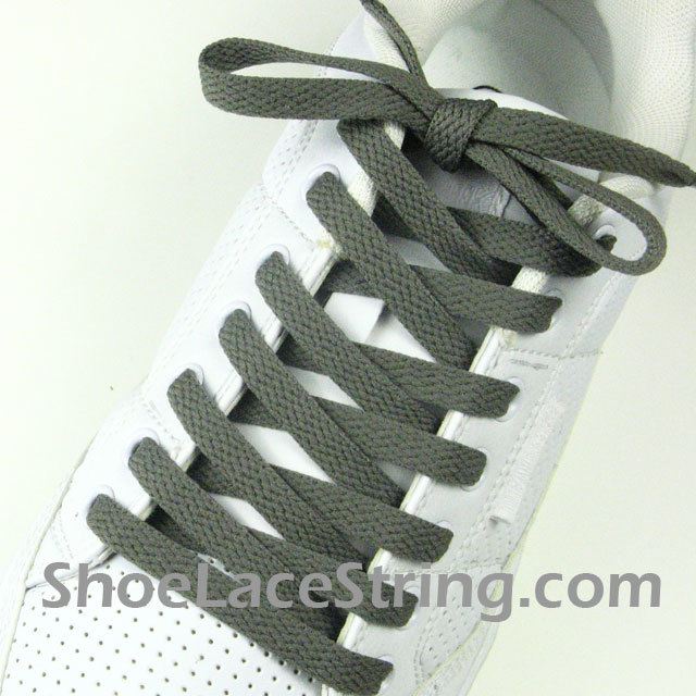 Charcoal Gray 55INCH Shoe Laces Grey Shoe Strings 1 Pairs