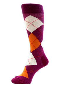 MAROON/BURGUNDY/RED Men's Groomsmen Argyle Dress Socks-non-brand, FREE-SHIPPING USH664-Dark Orange and Beige on Maroon MAROON/BURGUNDY/RED Men's Groomsmen Argyle Dress Socks-non-brand, FREE-SHIPPING USH664-Dark Orange and Beige on Maroon