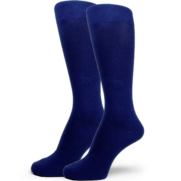 Spotlight Hosiery Groomsmen/Men's Solid Color Dress Socks & Neck Tie Set for Wedding Gift