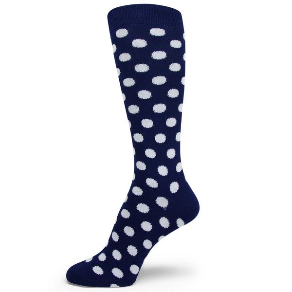 Spotlight Hosiery Groomsmen Men's POLKA DOTS Necktie & Dress Socks Set