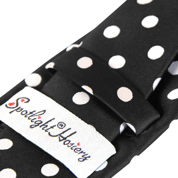 Spotlight Hosiery Groomsmen Men's POLKA DOTS Necktie & Dress Socks Set