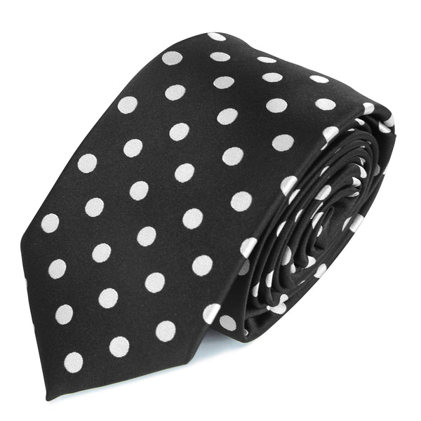 Spotlight Hosiery Groomsmen Men's POLKA DOTS Necktie & Dress Socks Set