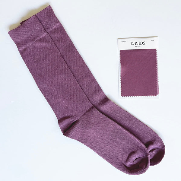 Spotlight Hosiery Groomsmen/Men's Solid Color Dress Socks & Neck Tie Set for Wedding Gift