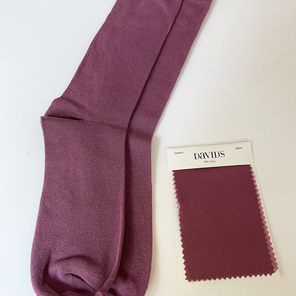 Spotlight Hosiery Groomsmen/Men's Solid Color Dress Socks & Neck Tie Set for Wedding Gift