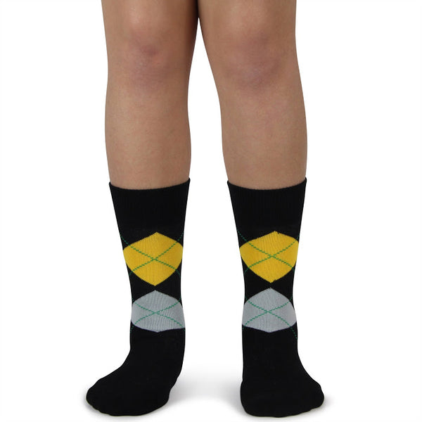 Spotlight Hosiery Ring Bearer / Junior Groomsmen Argyle Dress Socks