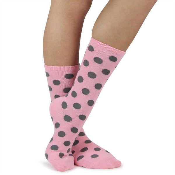 Spotlight Hosiery Ring Bearer / Junior Groomsmen Polka Dots Dress Socks