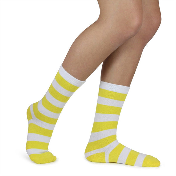 Spotlight Hosiery Ring Bearer / Junior Groomsmen Striped Dress Socks
