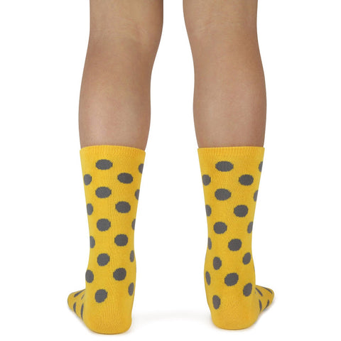 Spotlight Hosiery Ring Bearer / Junior Groomsmen Polka Dots Dress Socks