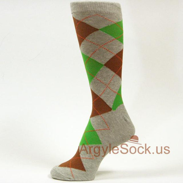 GRAY/GREY Men’s Groomsmen's Dress Socks