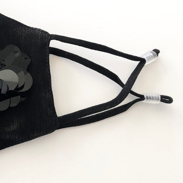 Stylish/ Wedding/ Business/ Formal Attire Face Mask with Adjustable Ear Loops, Nose Wire, Filter Pocket