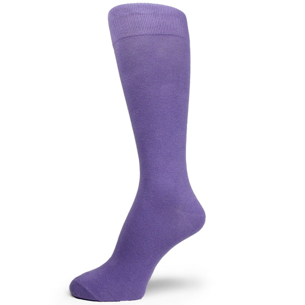 Spotlight Hosiery Men's Solid Color Dress Socks (XL Option) Blue & Yellow for Ukraine Flag Color - Ship from California Los Angeles County