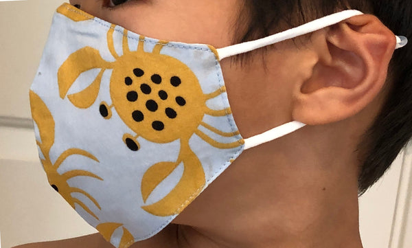 Preschool Kindergarten Toddler Little Kids Face Mask Nose Wire Ear Adjusters w/ Stopper, Filter Pocket, Free Ship from California