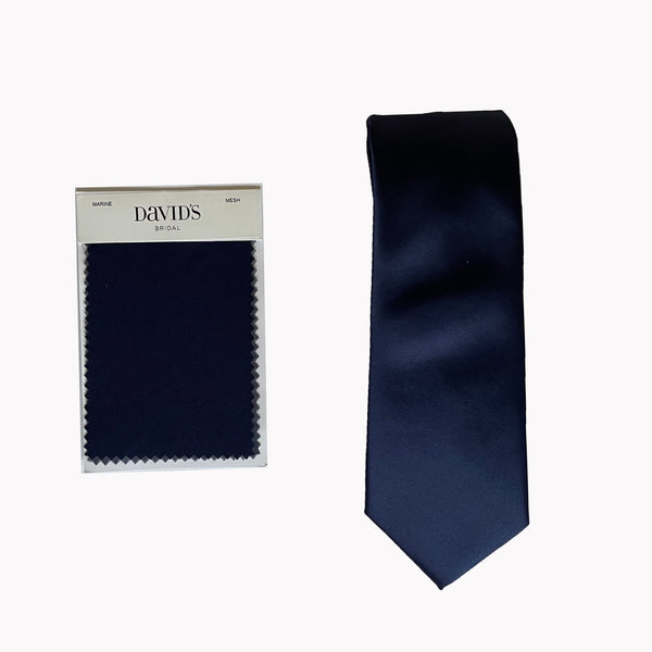 Navy, Similar to David's Bridal MARINE Men's Socks and Neck Tie For Groomsmen for Navy Wedding Color