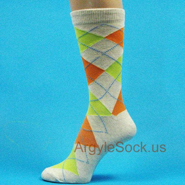 GRAY/GREY Men’s Groomsmen's Dress Socks