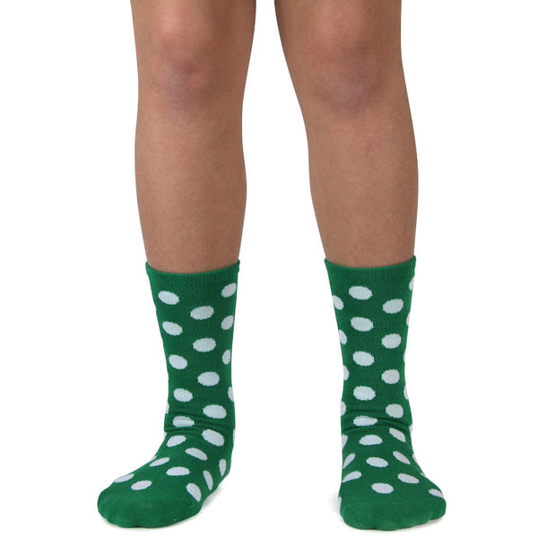 Spotlight Hosiery Ring Bearer / Junior Groomsmen Polka Dots Dress Socks